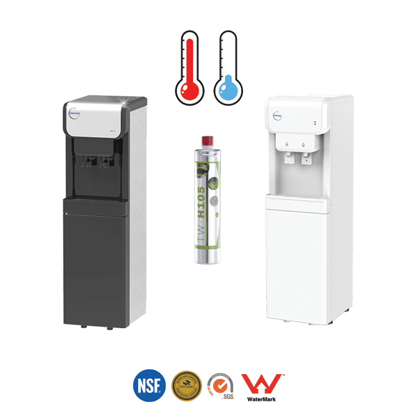 water dispenser Standard Filtration Option | Hot & Cold