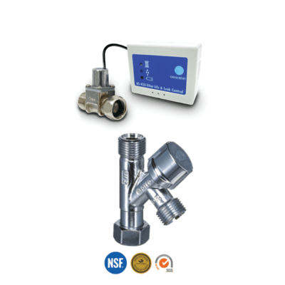 Water Filter Monitor & Leak Detector with Water DIverter